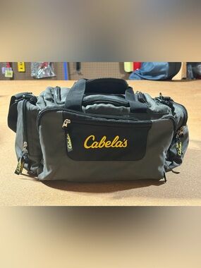 Cabela's Travel Duffel Bag Catch-All Gear Fishing Hunting Multipocket